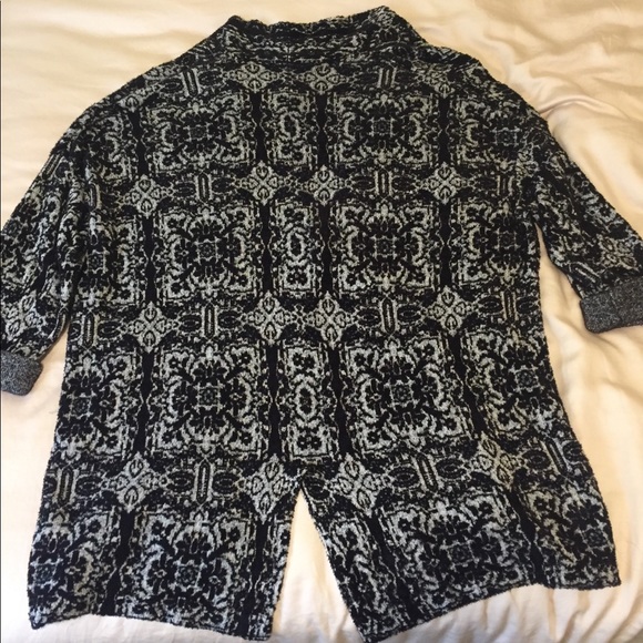 Melrose & Market Pattern Oversize Cardigan - M - Picture 4 of 4